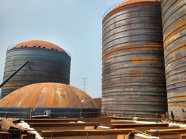 梁河焦粉钢板仓